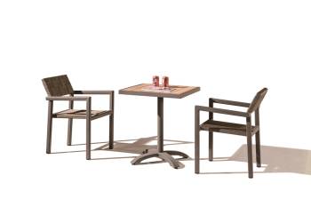 Asthina Dining Set for 2 with Arms