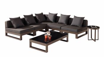 Amber "V" Shape Sectional set