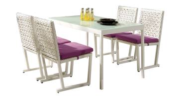 Cali Dining Set For 4