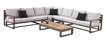 Tribeca 7 Seater L Shaped Modular Sectional 