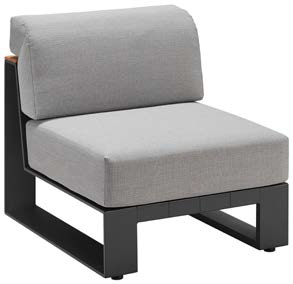 Aspen Middle Armless Chair - QUICK SHIP 