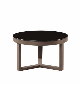 Amber Round Coffee Table - QUICK SHIP 