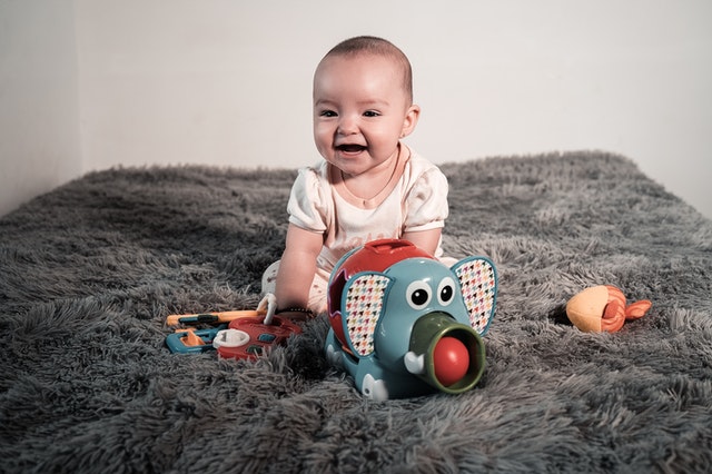 Baby Playing with toys