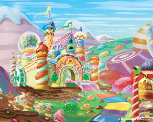 Nutracker Production - Candyland Backdrop