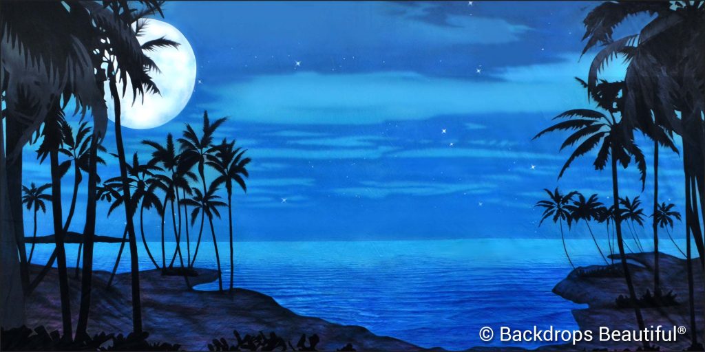 Classic Blue Pantone Color of the Year - Tropical Beach 15 Moonlight