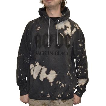 AC/DC Vintage Tie-Dye Back in Black Hoodie