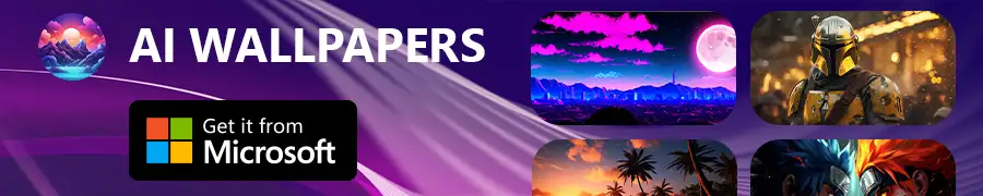 Download AI Wallpapers from Microsoft Store