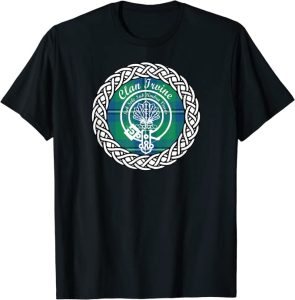 Irvine Scottish Clan Crest and Tartan