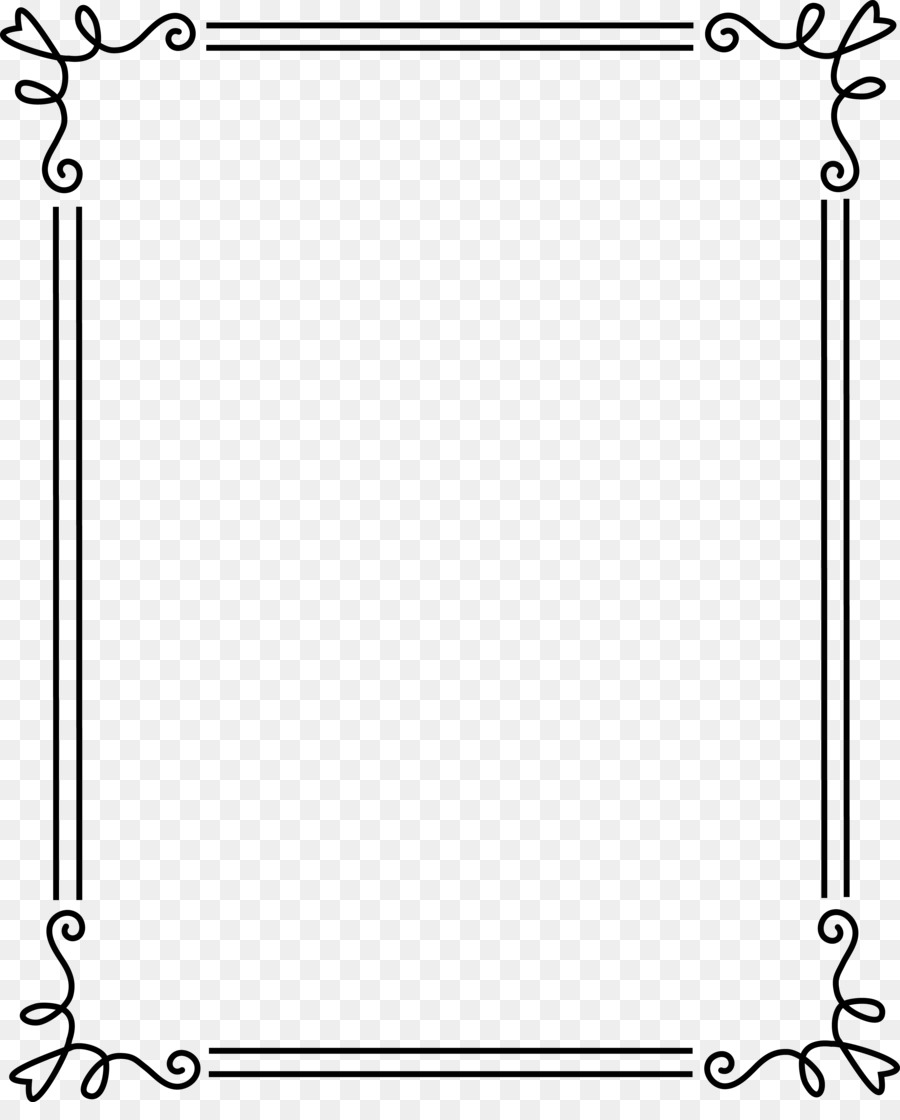 Border Frame Black And White Png - Infoupdate.org