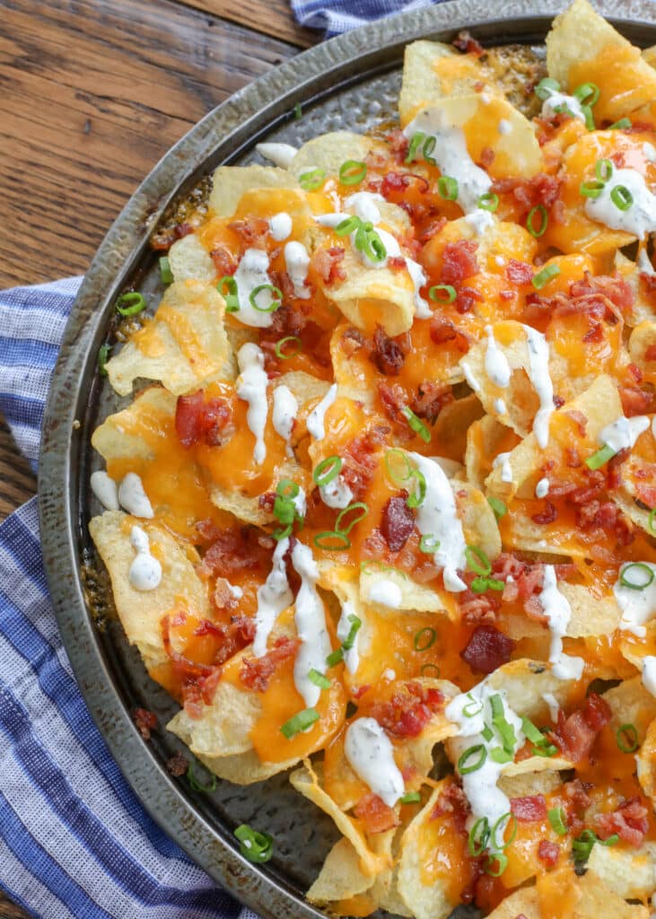 Potato Chip Nachos inspired by Snapshots Lounge