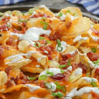 Potato Chip Nachos - aka Luke's Sinful Snack