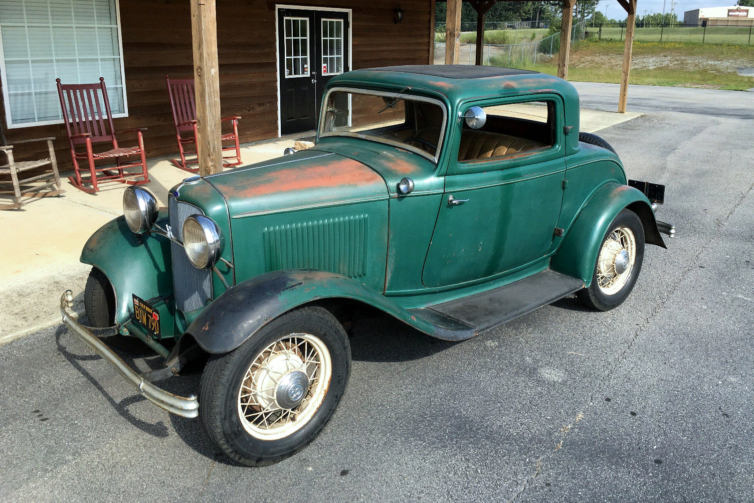 Blazing 1932 Ford 3 Window Coupe Deluxe Hot Rod For S - vrogue.co