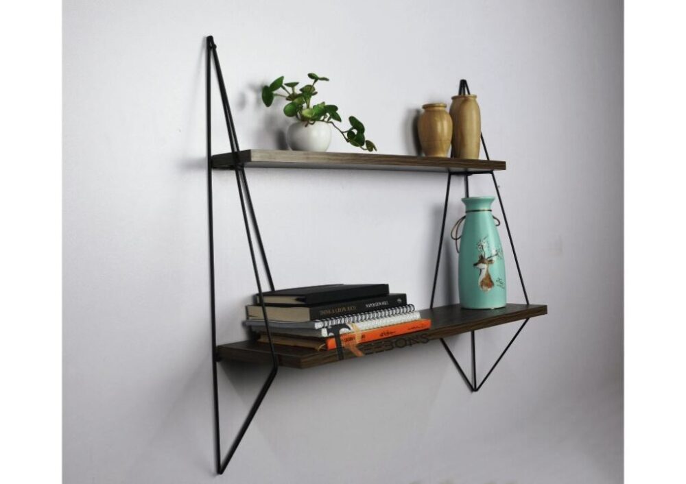 Wooden Wall Rack Graceful Design Book Rack For Placing Books. - Image 5