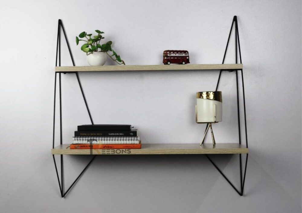 Wooden Wall Rack Graceful Design Book Rack For Placing Books.