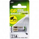 23A, GP23A Alkaline Battery Replaces 1811A, 23A, 8F10R, 8LR32, 8LR932, A21, A23, BAT012, E23A, EL12, GP23A, K23A, L1028, LR23A, LRV08, MN21, MN23, MS21, N21, RV08, V23GA, VR22