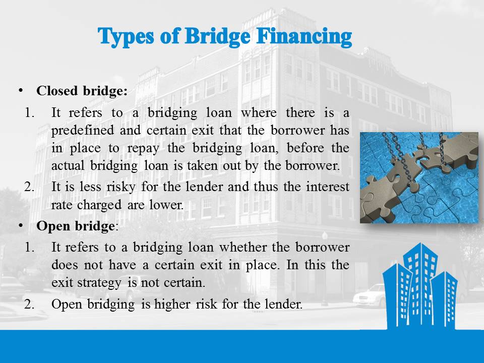 Types of Bride Financing