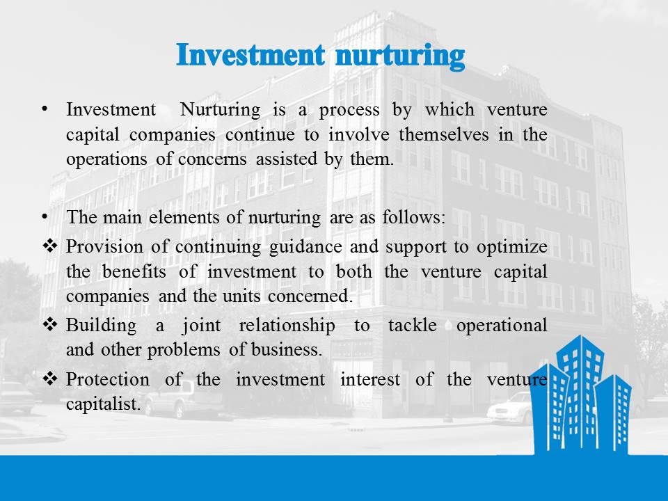 Investment Nurturing