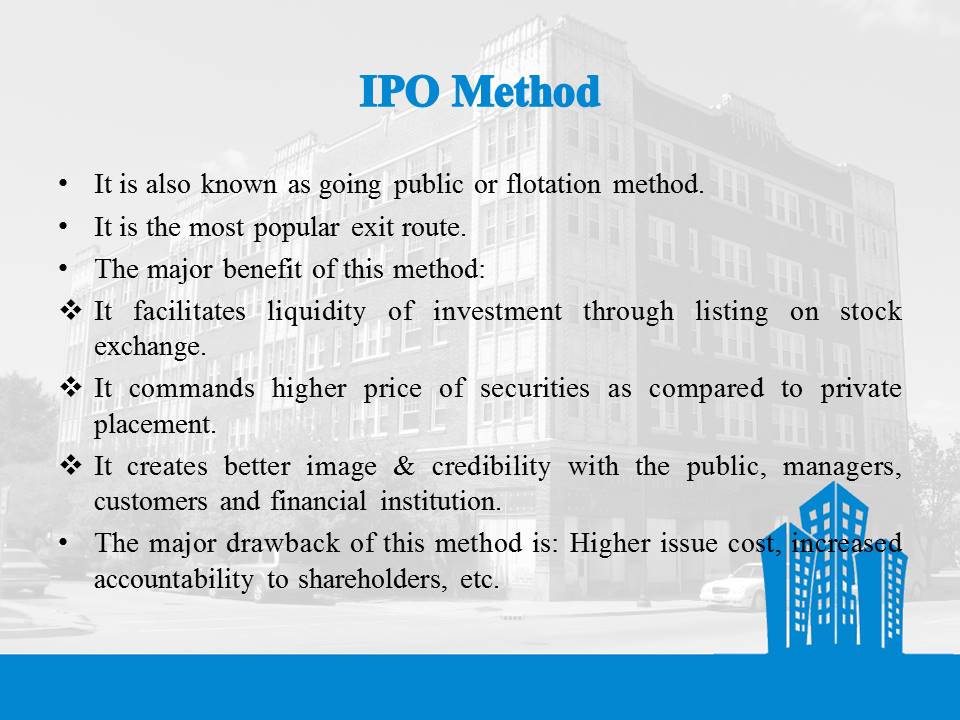 IPO Method