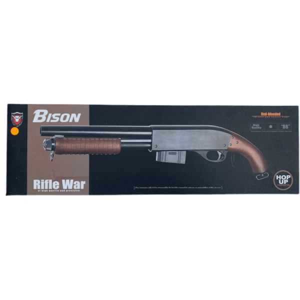 BISON C501A BB GUN PUMP ACTION SHOTGUN - Image 3