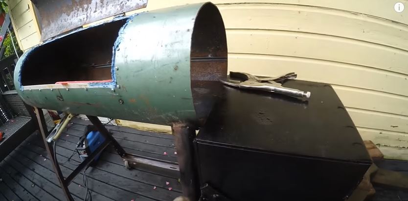 Homemade-Reverse-Flow-Smoker