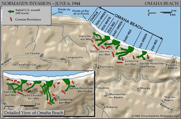 Omaha Beach World War II Britannica