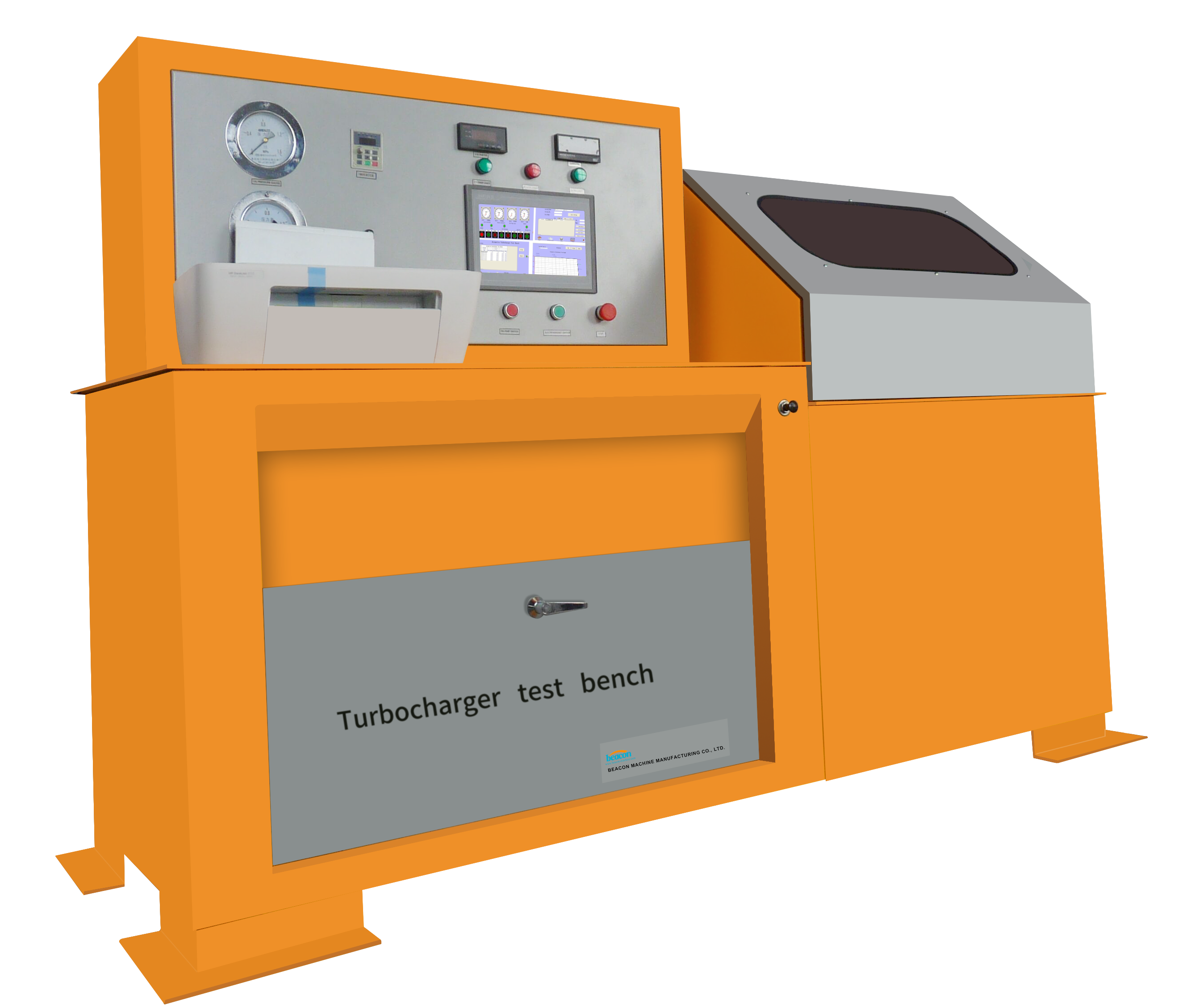 Auto Electrical Turbo Charger Test Bench Machine_BCZY-2C for Testing ...