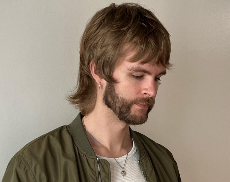 mullet with beard