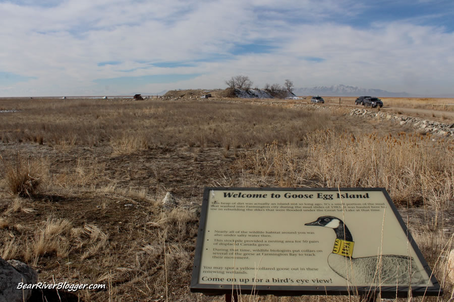 goose egg island at farmington bay wma