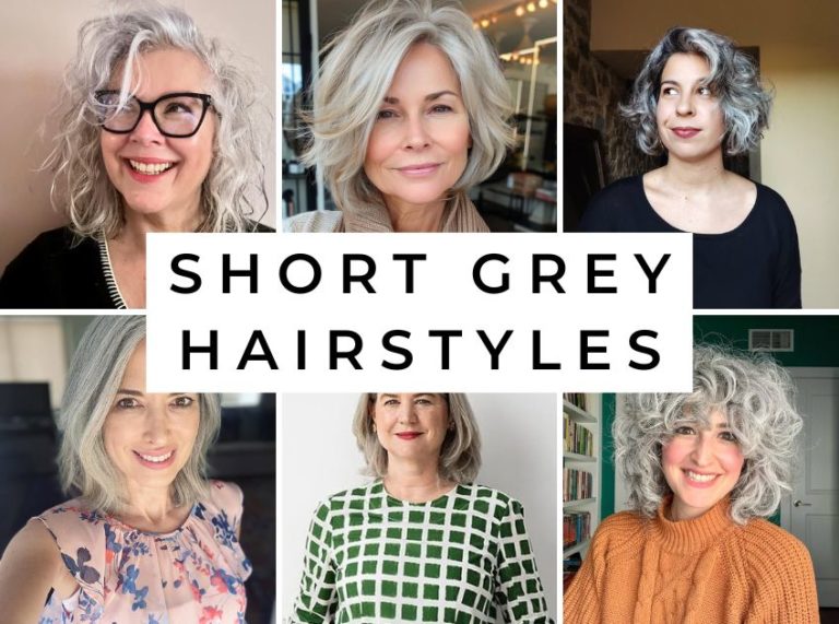 Silver Chic: 25 Stunning Short Grey Hairstyles to Inspire You