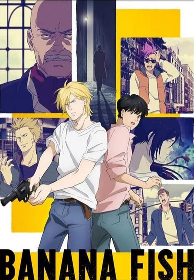 An poster of the Banana Fish BL anime.