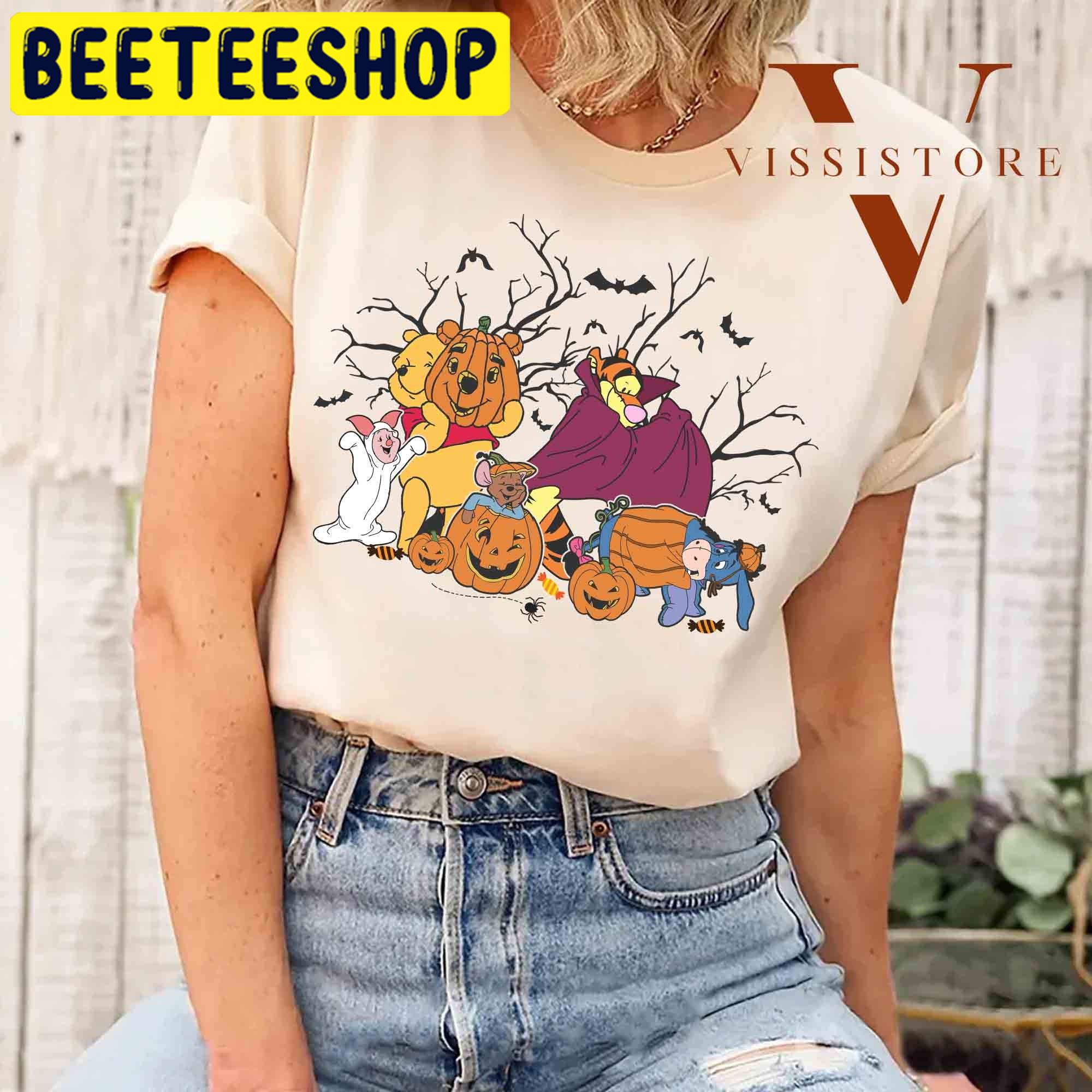 Winnie The Pooh Disney Halloween Trending Unisex Shirt