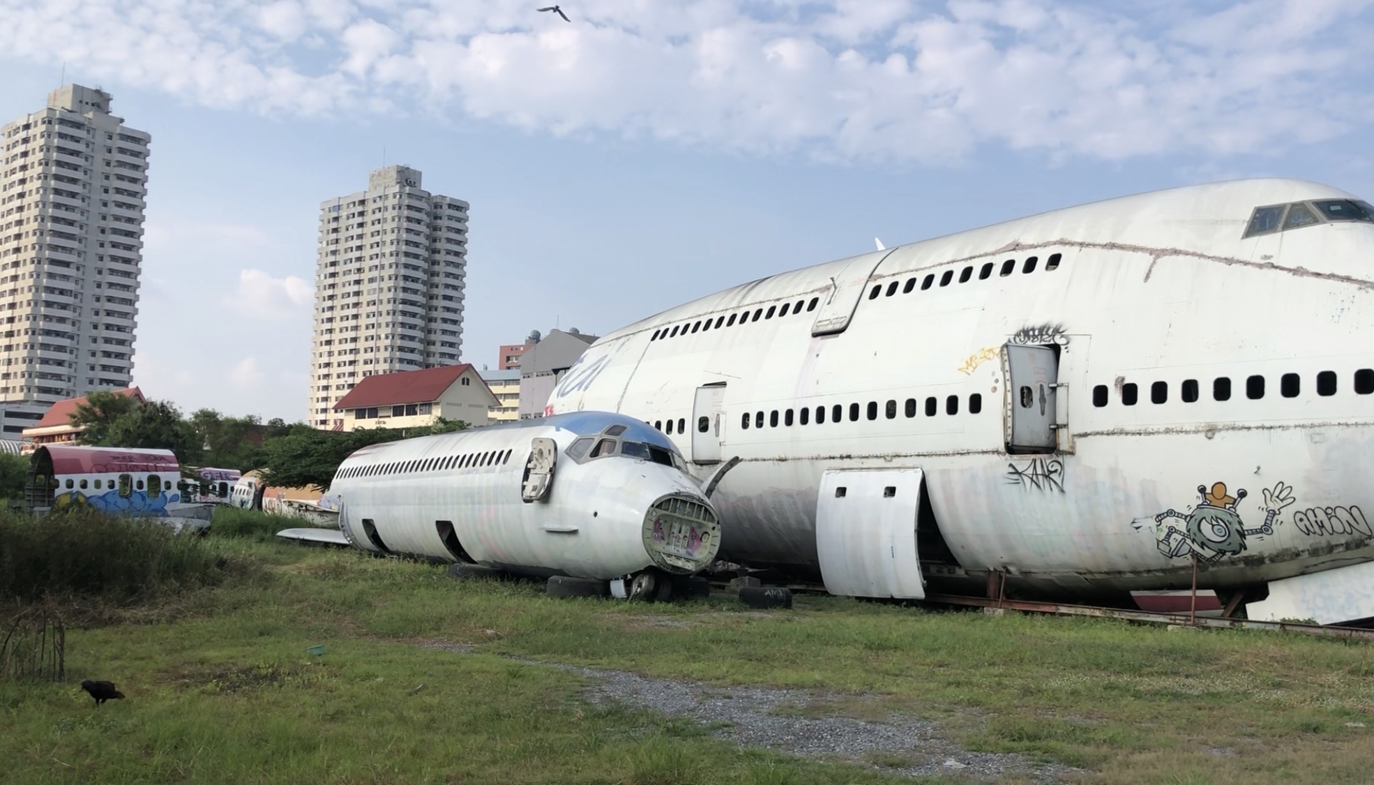 Bangkok Airplane Graveyard