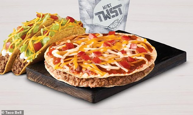 Taco Bell Mexican Pizza