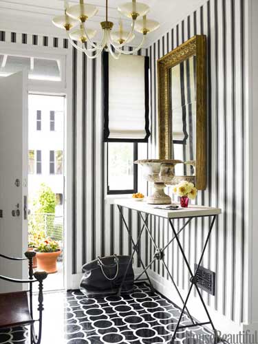 10 great ways to decorate your foyer, ways to decorate your foyer via belle vivir