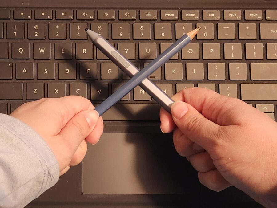 The Battle of the Pen, Keyboard, and Stylus