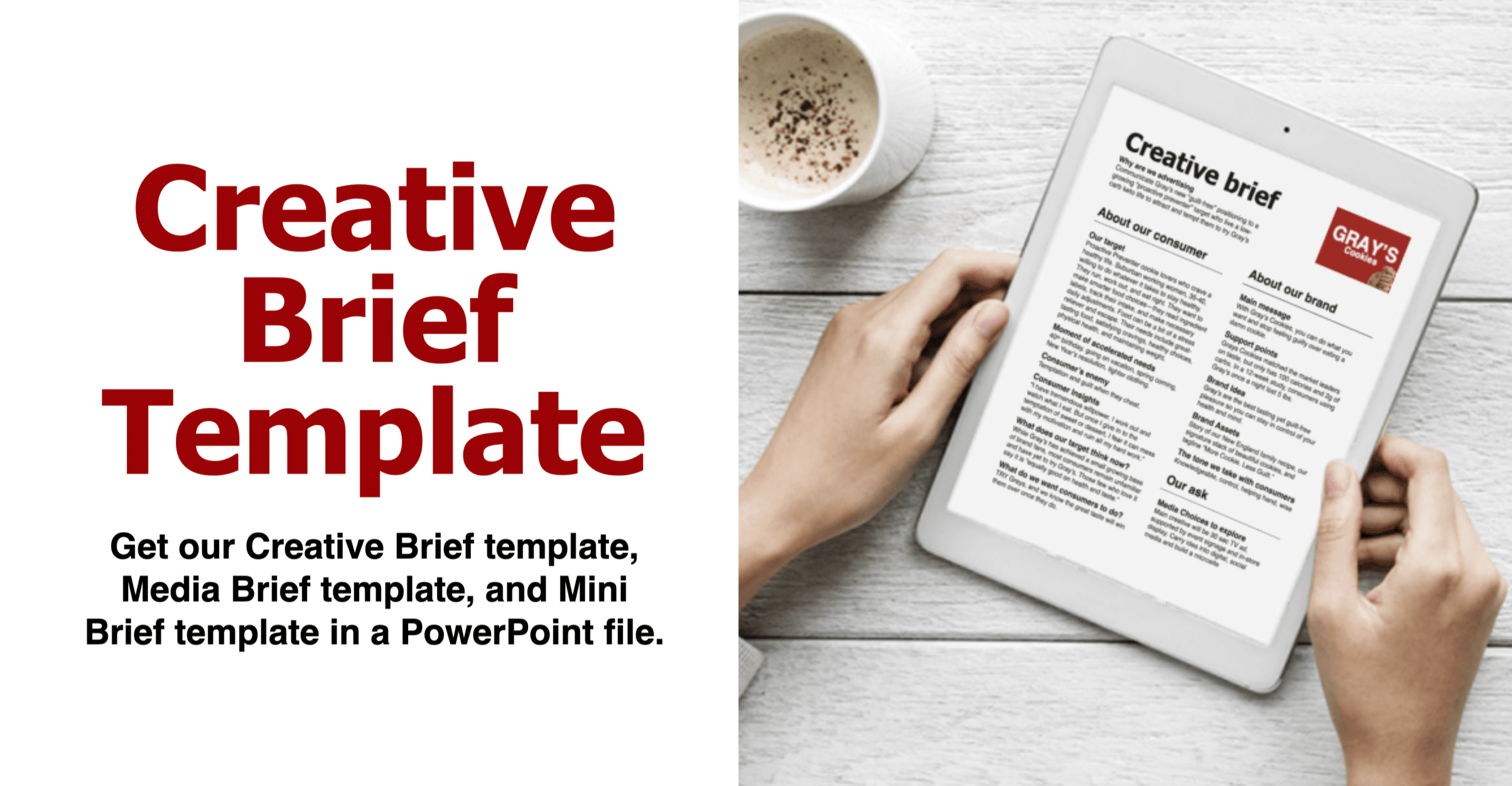 Creative Brief template