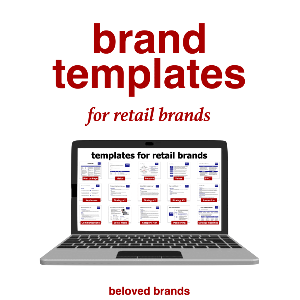 brand templates for retail brands