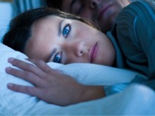 woman suffering from insomnia