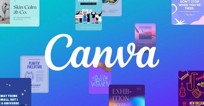 Canva là phần mềm thiết kế logo nhà hàng miễn phí 