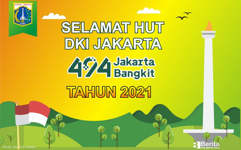 POSTER HUT DKI JAKARTA 2021