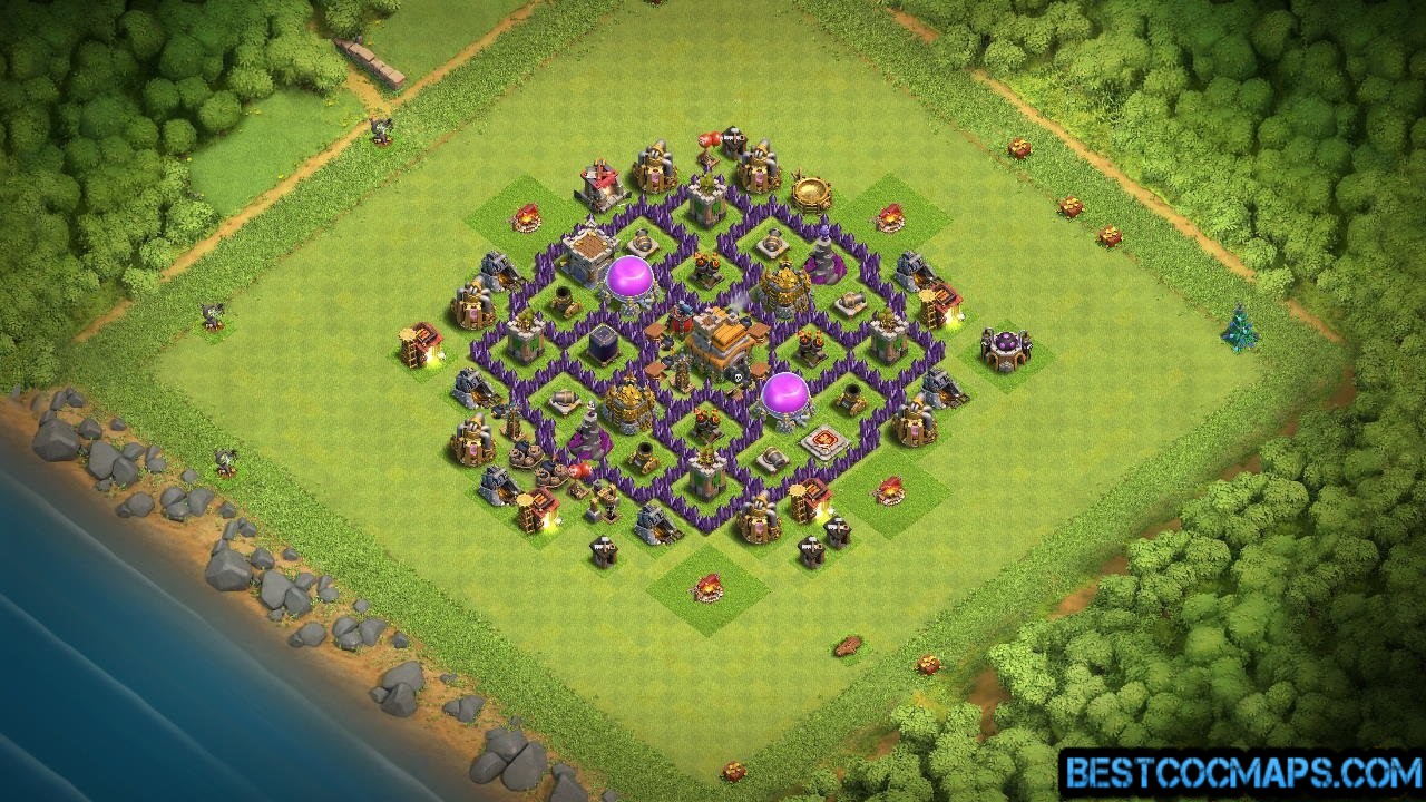 town hall 7 war base