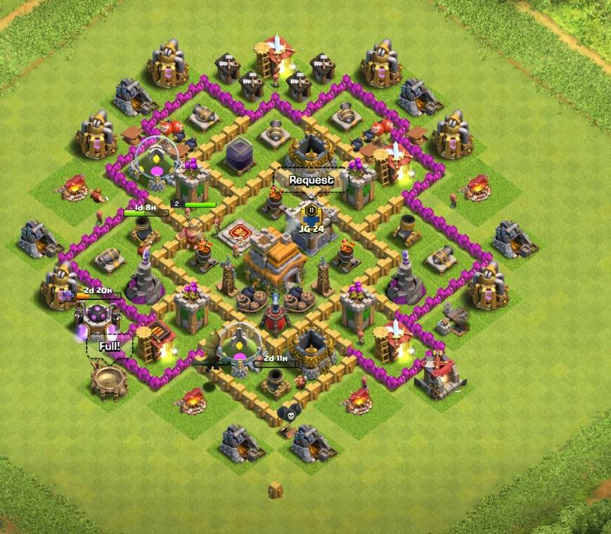 cwl unbeatable th7 base anti 3 star