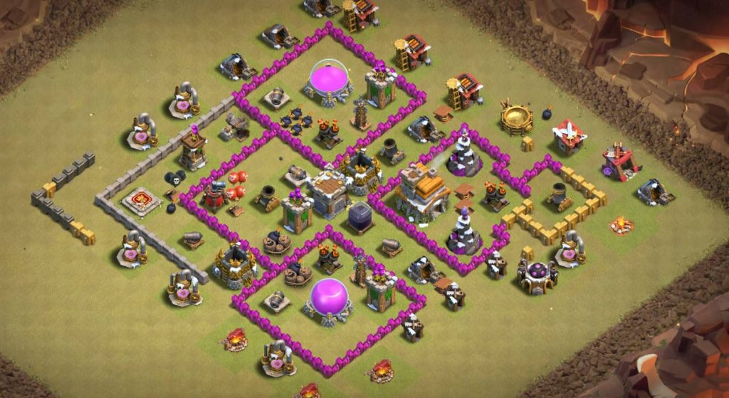 esl th7 war base anti bowler