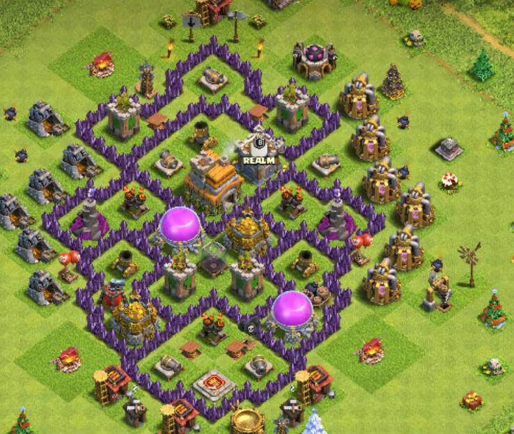 good level 7 war base layout link anti 3 stars