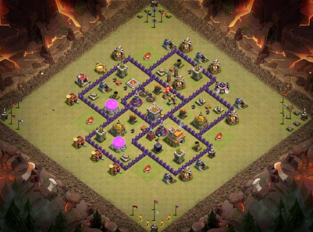 level 7 war layout link