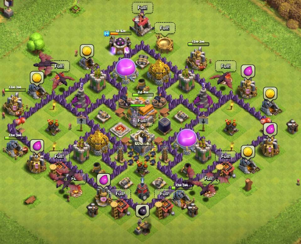 professional th7 war base