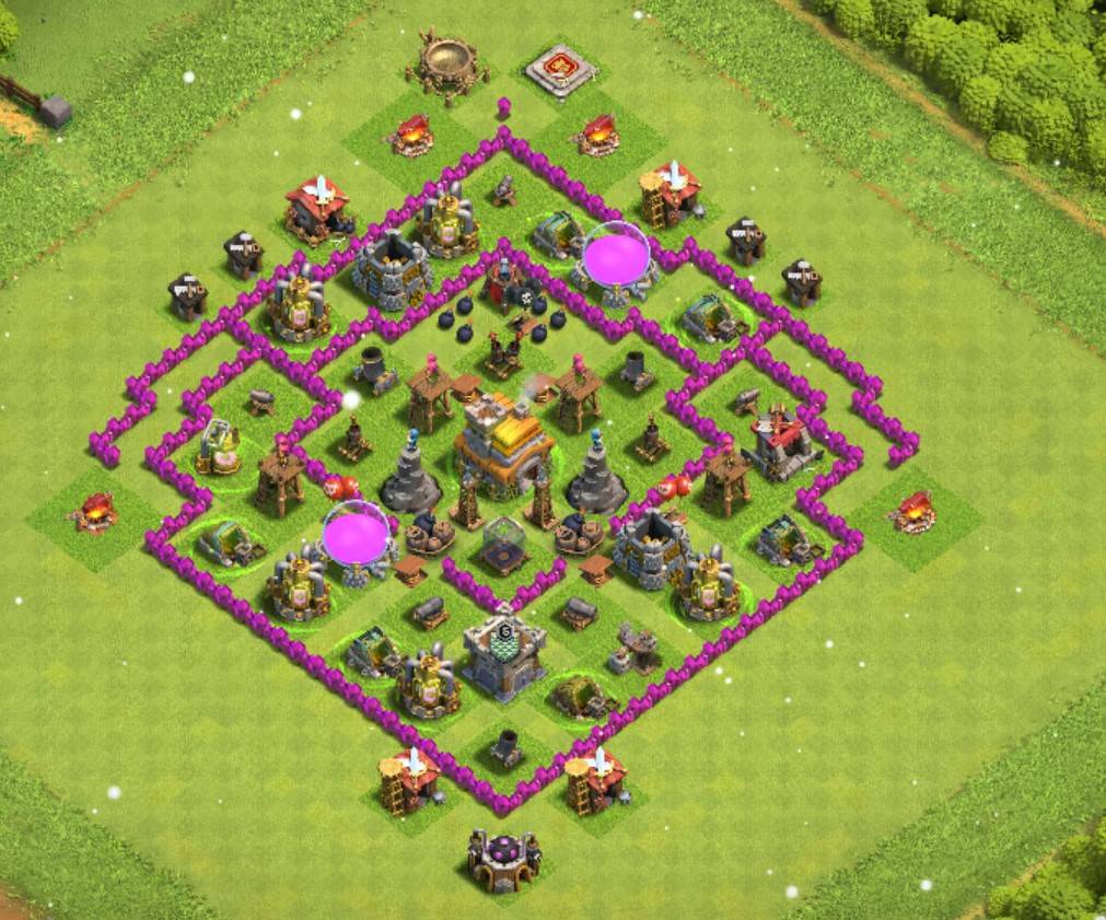 th7 max war base anti 3 star