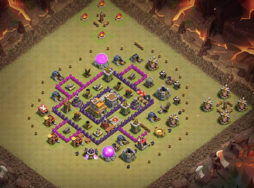 th7 town hall war base