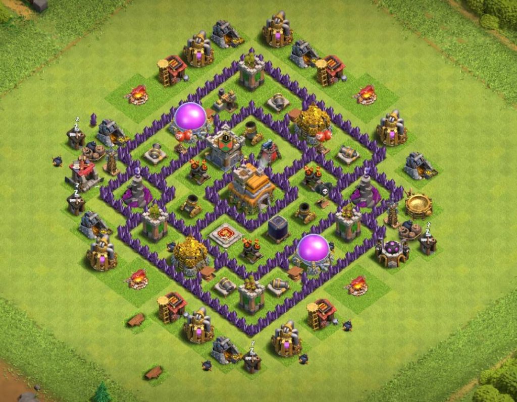 th7 war base anti air and ground