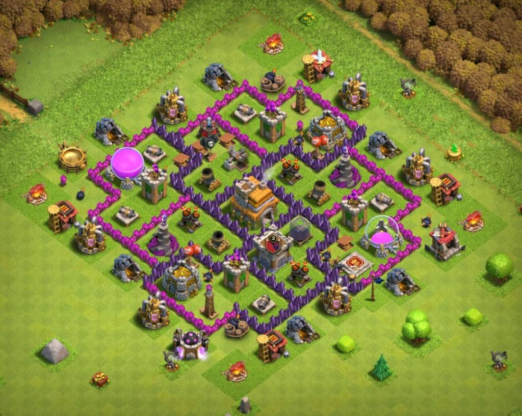 th7 war base anti all troops